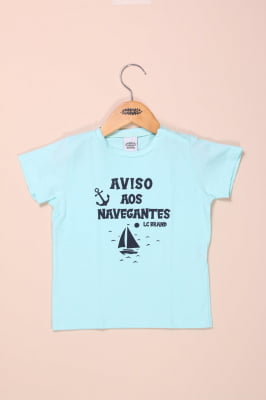 T-shirt infantil "Navegantes"